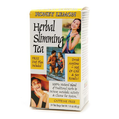 21St Century Herbal Slimming Honey Lemon Tea - 24 Ea